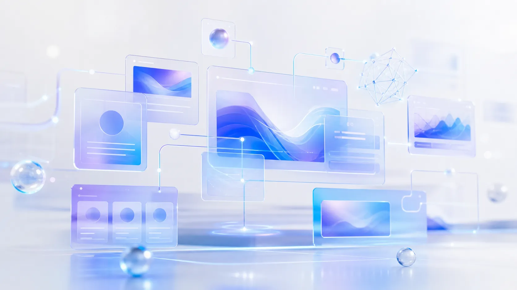 Heller Arbeitsplatz als Grundlage für Webdesign, Marketing und KI-Automation